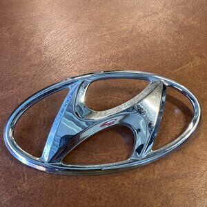 11 12 13 14 Hyundai Sonata Rear Emblem Logo Letter Badge Trunk‎ Lid Chrome OEM